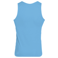 Augusta Sportswear Unisex Training Tank Top, Columbia Blue, Back view
