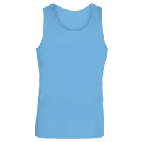 Augusta Sportswear Unisex Training Tank Top, Columbia Blue, Front view