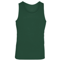 Augusta Sportswear Unisex Training Tank Top, Dark Green, Front view