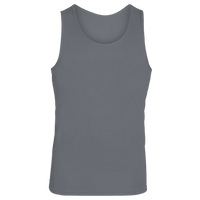 Augusta Sportswear Unisex Training Tank Top, Graphite, Front view
