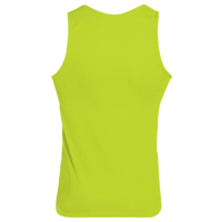 Augusta Sportswear Unisex Training Tank Top, Lime, Back view
