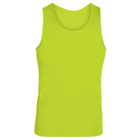 Augusta Sportswear Unisex Training Tank Top, Lime, Front view