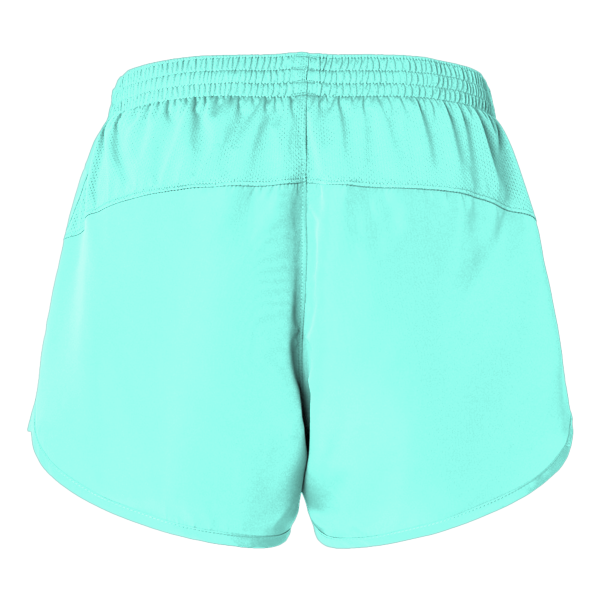 Augusta Sportswear Women's Wayfarer Shorts, Aqua, Back view