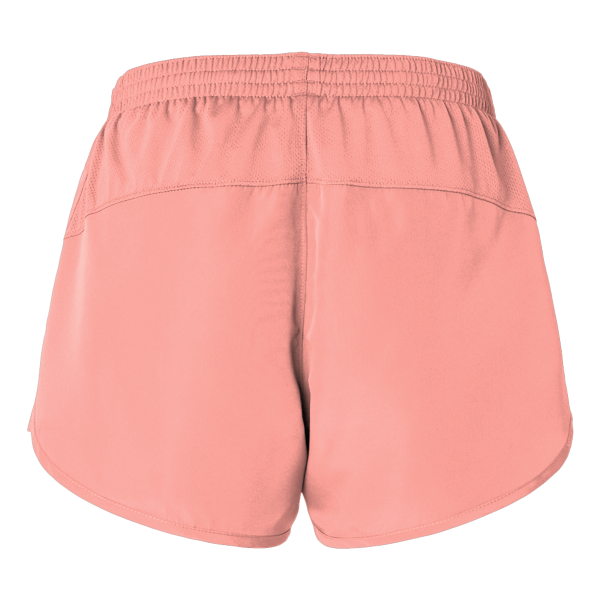 Augusta Sportswear Women's Wayfarer Shorts, Coral, Back view