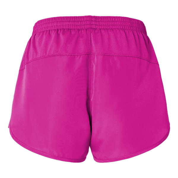 Augusta Sportswear Women's Wayfarer Shorts, Power Pink, Back view
