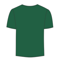 Augusta Sportswear Youth Attain Two-Button Jersey, Dark Green, Back view