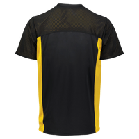 Augusta Sportswear Youth Reversible Flag Football Jersey, Black / Gold, Back view