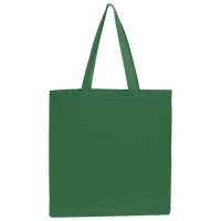 BAGedge Canvas Promo Tote, Forest, Back view