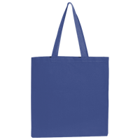BAGedge Canvas Promo Tote, Royal, Back view