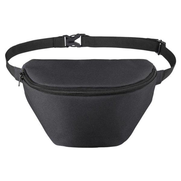 BAGedge Fanny Pack, Black, Front view