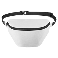 BAGedge Fanny Pack, White, Front view