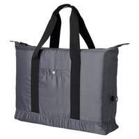 BAGedge Getaway Duffel, Grey, Front view