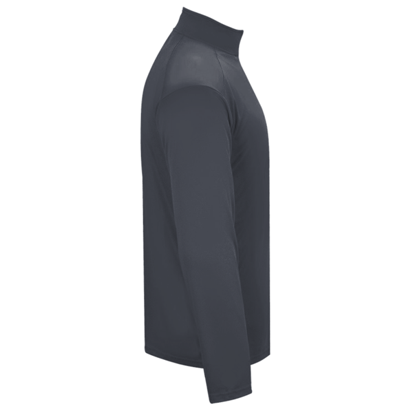Badger Men's B-Core Quarter-Zip Pullover, Navy / Graphite, Right view