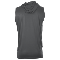 Badger Men's B-Core Sleeveless Hooded T-Shirt, Graphite, Back view