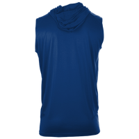 Badger Men's B-Core Sleeveless Hooded T-Shirt, Royal, Back view