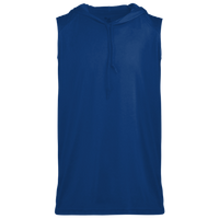 Badger Men's B-Core Sleeveless Hooded T-Shirt, Royal, Front view