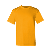 Badger Men's B-Tech Cotton-Feel T-Shirt, Gold, Front view