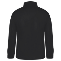 Badger Men's Performance Quarter-Zip Pullover, Black, Back view
