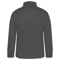 Badger Men's Performance Quarter-Zip Pullover, Graphite, Back view