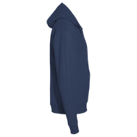 Bayside Unisex USA-Made Super Heavy Thermal Lined Full-Zip Hooded Sweatshirt, Navy / Cream, Right Sleeve view