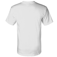 Bayside Unisex Union-Made T-Shirt, Ash, Back view