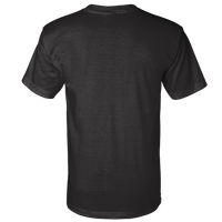 Bayside Unisex Union-Made T-Shirt, Black, Back view