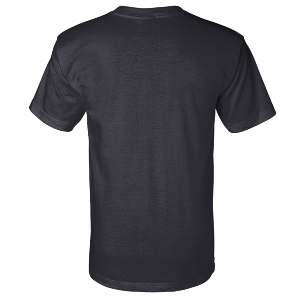 Bayside Unisex Union-Made T-Shirt, Navy, Back view
