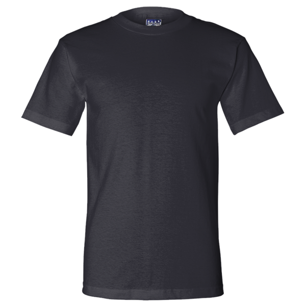 Bayside Unisex Union-Made T-Shirt, Navy, Front view