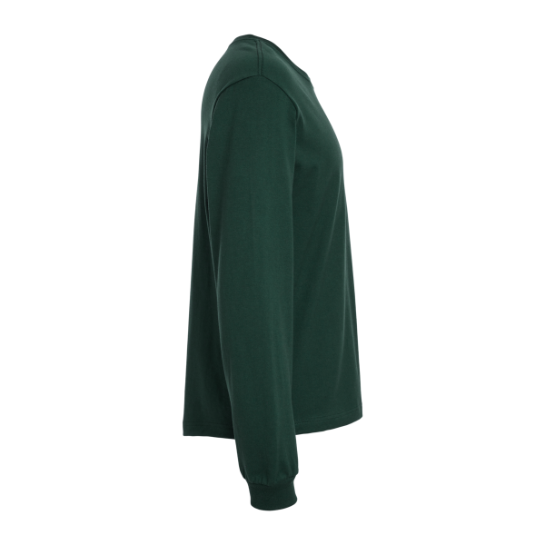 Bella + Canvas 6 oz. Heavyweight Long Sleeve Tee, Forest, Right Sleeve view