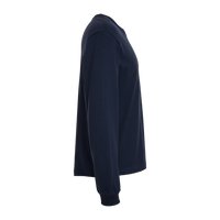 Bella + Canvas 6 oz. Heavyweight Long Sleeve Tee, Navy, Right Sleeve view