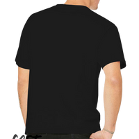 Bella + Canvas 6 oz. Heavyweight Tee, Black, Back view