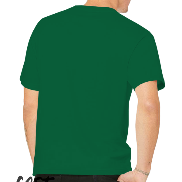 Bella + Canvas 6 oz. Heavyweight Tee, Forest, Back view