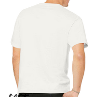 Bella + Canvas 6 oz. Heavyweight Tee, Natural, Back view