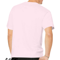 Bella + Canvas 6 oz. Heavyweight Tee, Soft Pink, Back view