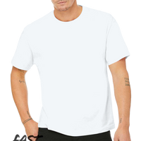 Bella + Canvas 6 oz. Heavyweight Tee, White, Front view