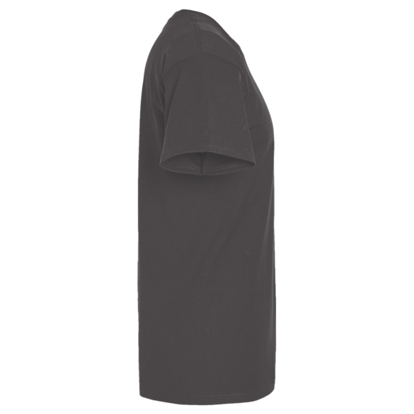 Bella + Canvas CVC Jersey Tee, Dark Grey Heather, Right Sleeve view