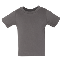 Bella + Canvas Infant Jersey Tee, Asphalt, Front view