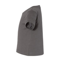 Bella + Canvas Infant Jersey Tee, Asphalt, Left Sleeve view
