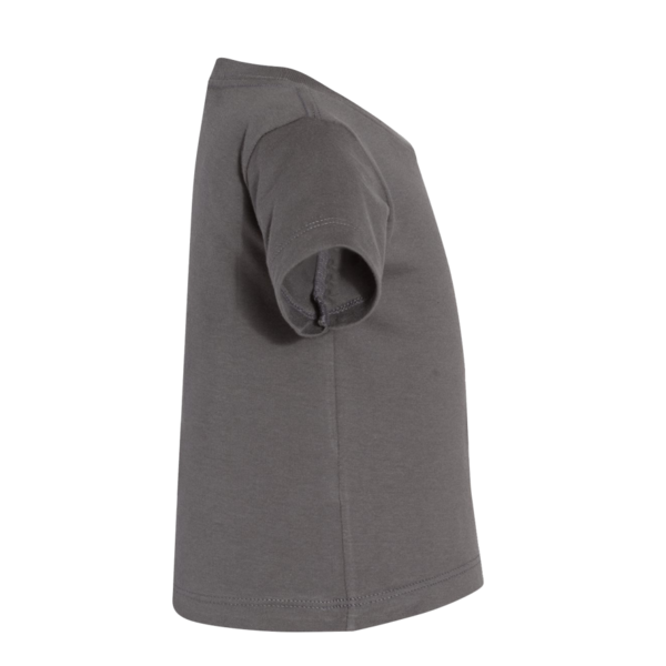 Bella + Canvas Infant Jersey Tee, Asphalt, Right Sleeve view