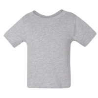 Bella + Canvas Infant Jersey Tee, Athletic Heather, Front view