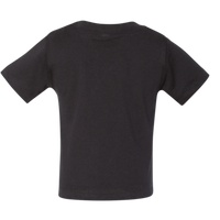Bella + Canvas Infant Jersey Tee, Black, Back view
