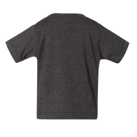 Bella + Canvas Infant Jersey Tee, Dark Grey Heather, Back view