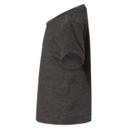 Bella + Canvas Infant Jersey Tee, Dark Grey Heather, Left Sleeve view