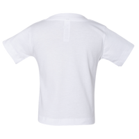 Bella + Canvas Infant Jersey Tee, White, Back view