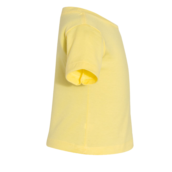 Bella + Canvas Infant Jersey Tee, Yellow, Right Sleeve view