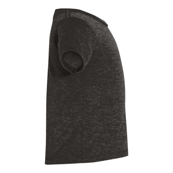 Bella + Canvas Infant Triblend Tee, Charcoal Black Triblend, Right Sleeve view