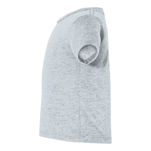 Bella + Canvas Infant Triblend Tee, Ice Blue Triblend, Left Sleeve view