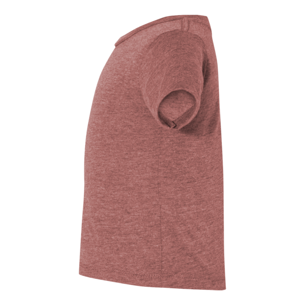 Bella + Canvas Infant Triblend Tee, Mauve Triblend, Left Sleeve view