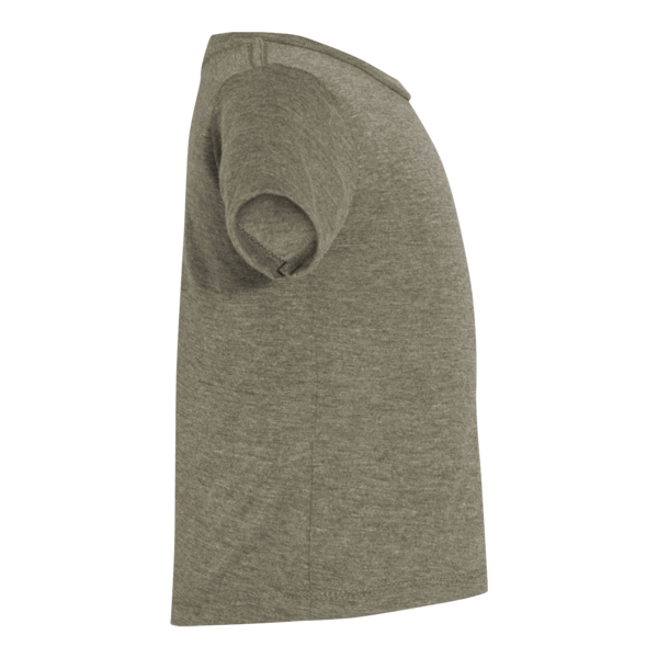 Bella + Canvas Infant Triblend Tee, Olive Triblend, Right Sleeve view