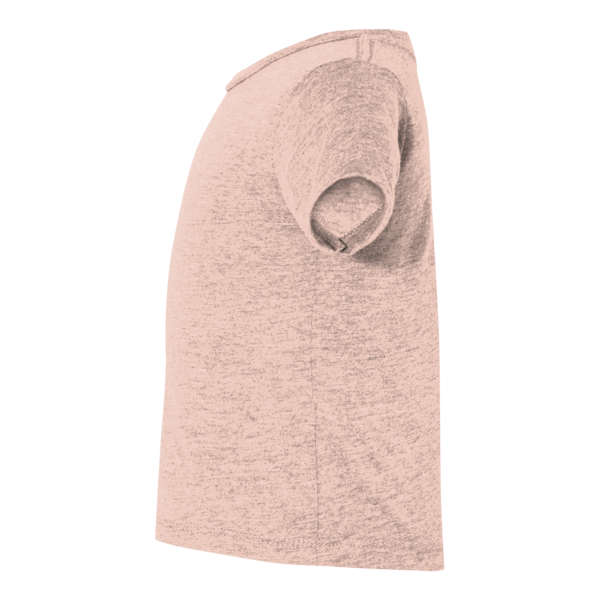 Bella + Canvas Infant Triblend Tee, Peach Triblend, Left Sleeve view